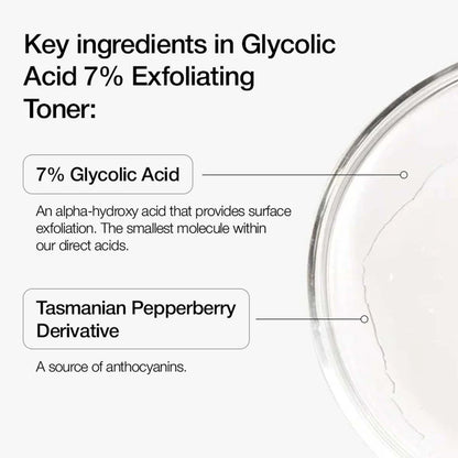 Glycolic Acid 7% Toning Solution (Buy 1 Get 1 Free)
